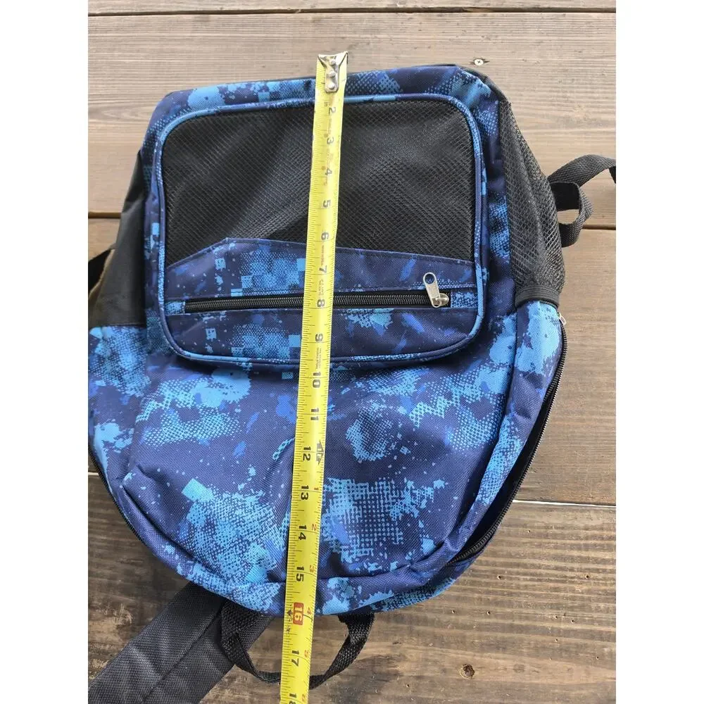 NEW blue camo backpack